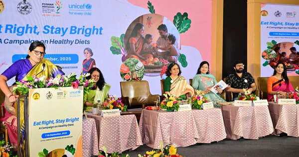 Odisha government and Unicef launch healthy diets campaign to promote nutrition among women and children