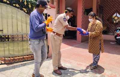 Hyderabad cops surprise woman with birthday greetings on son's behalf