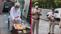 When Delhi Police celebrated a 92-year-old's birthday in lockdown 
