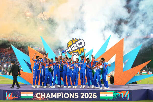 India vs New Zealand: Sea of blue and wave of optimism at Motera