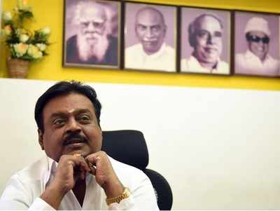 Vijayakanth missing at Modi's rally as DMDK fails to reach seat-sharing agreement with NDA