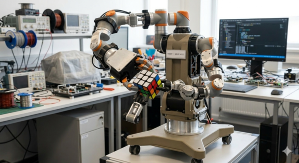 Believe it or not: All this robot needs to solve a Rubik’s cube is 45.3 seconds