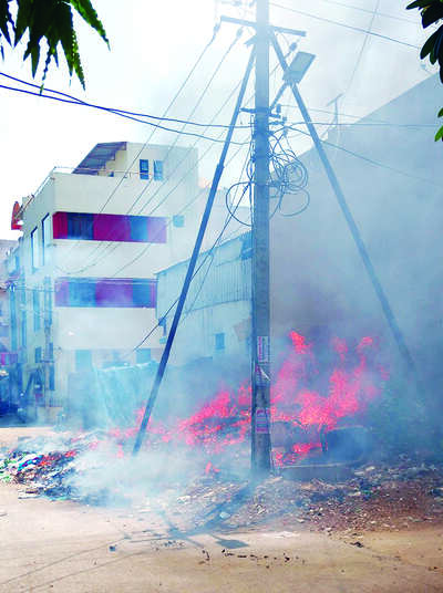 You are the soldier in battle against garbage-burning