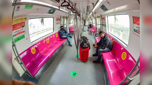 Delhi Metro's Pink Line