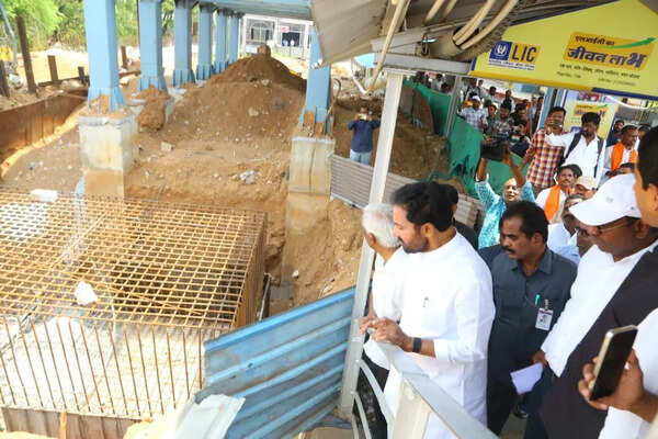 Kishan inspects Huppuguda, Malakpet station redevelopment works
