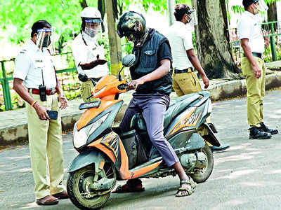 SMS to alert traffic rule violators