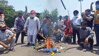 Mohali: Traders protest against China, call for boycott of Chinese goods 