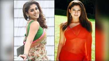 Nayanthara In Half Saree In Raja Rani