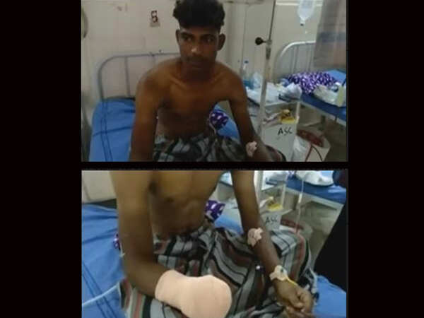 Father cuts off son's wrist for watching porn