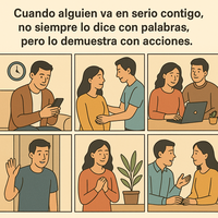 ¿Cómo Saber si Alguien Va en Serio Contigo (Aunque No lo Diga)?