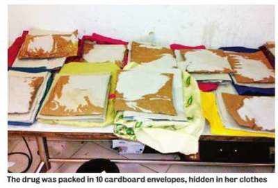 South African woman held with Rs 1.47-cr drugs