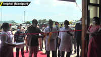 Manipur CM inaugurates 300-bed COVID care centre 