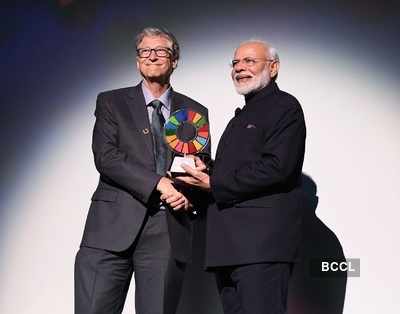 PM Modi conferred with 'Global Goalkeeper' award for Swachh Bharat Abhiyan