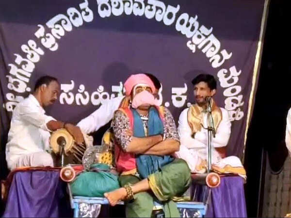 Coronavirus in Karnataka: Covid-19 finds mention in Yakshagana; artiste wants to spread awareness on disease