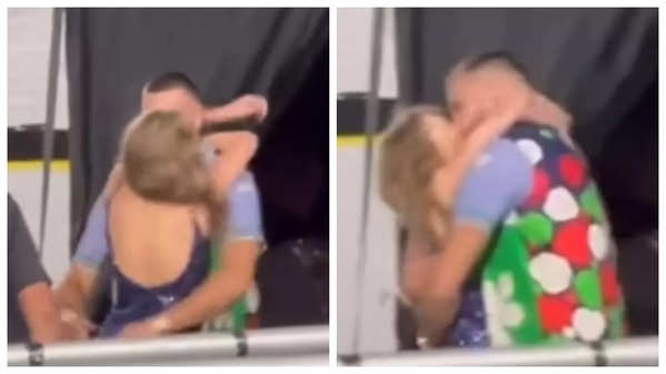 Taylor Swift and Travis Kelce's smooch at Argentina concert has fans convinced 'They're getting married'