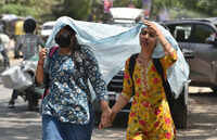 Gurgaon swelters at 38&deg;C, but rain and gusty winds likely