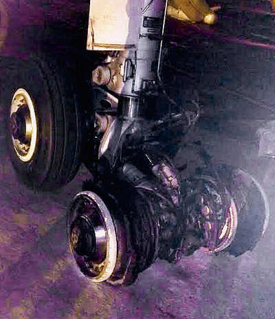 DGCA probes AI for landing plane with damaged wing and burst tyre