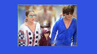 Lok Sabha polls: Shah Rukh Khan and his wife Gauri Khan cast their votes in Mumbai 