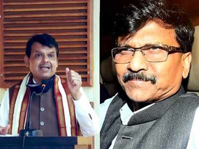 Sanjay Raut: We were telling Devendra Fadnavis to take care, he will now realise COVID-19 situation is serious