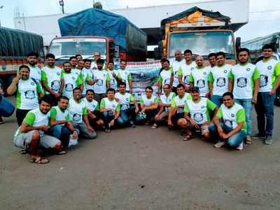 Cyclists extend help to flood-affected people of Maharashtra