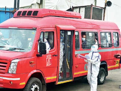 Cyclone Nisarga empties out jumbo BKC hospital; all 242 Covid-19 patients sent to NSCI dome