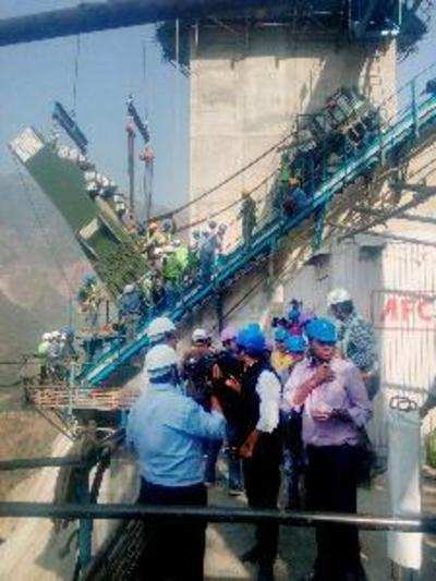 Watch: Construction of world's tallest rail bridge in Jammu and Kashmir