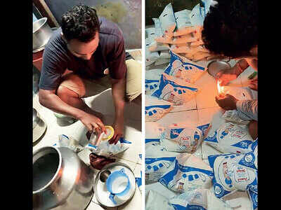 Two milk adulteration rackets busted; six held