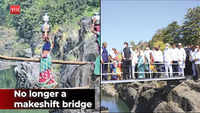 Nashik: Aaditya Thackeray inaugurates bridge in remote tribal village 