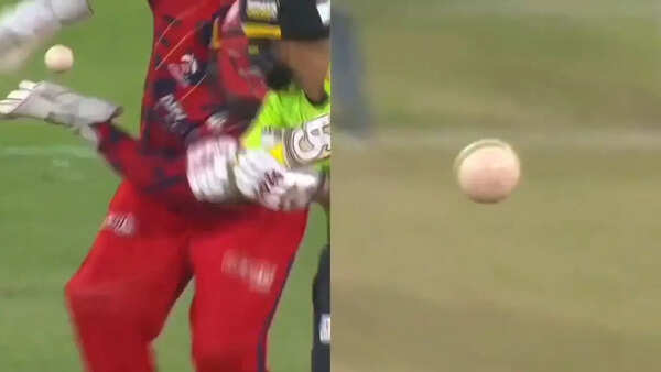 Bizarre! PSL under fire as ball in Pakistan turns red again - Watch