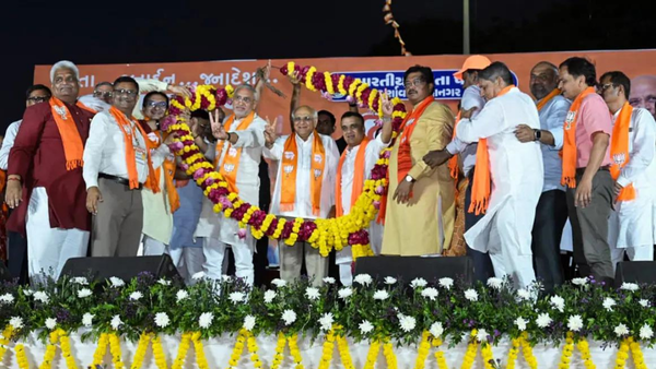 BJP storms Gujarat civic polls with nearly 60% vote share in 15 corporations, Congress distant second, AAP trails
