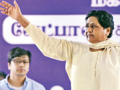 Day after Shah’s dare, Mayawati says bring it on