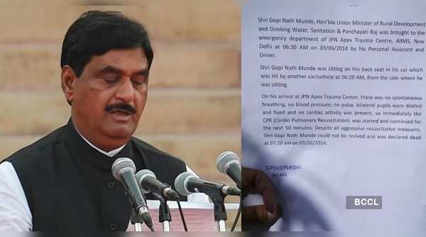 Bollywood reacts to Gopinath Munde's demise