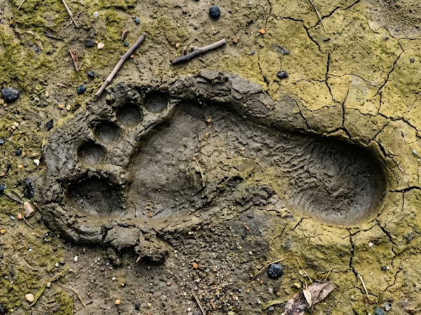 Archaeologists discovered an 8,000-year-old coastal superhighway marked by human and animal footprints