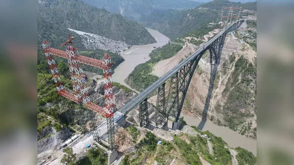 Chenab bridge, world’s highest railway bridge, set to open this year ...