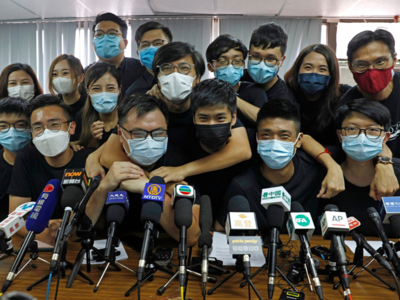 About 50 Hong Kong activists arrested under new security law