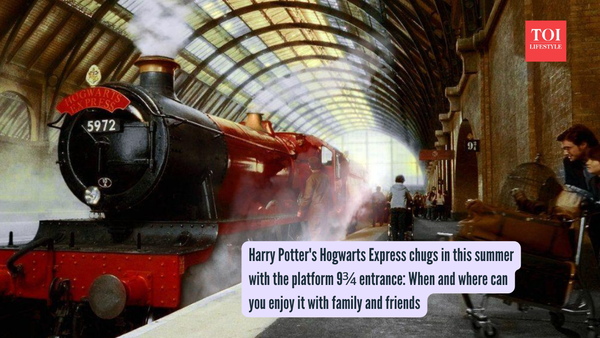 Harry Potter's Hogwarts Express chugs in this summer with the platform 9¾ entrance: When and where can you enjoy it with family and friends