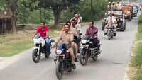 SHO suspended for taking out farewell procession in UP's Ambedkar Nagar 
