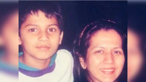 ​Varun Dhawan looks adorable in THIS throwback picture with his mum Karuna Dhawan