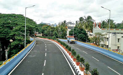 Manjunatha Nagar flyover will be open in September