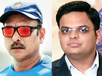 Shah meets Shastri to discuss plans, needs of the team