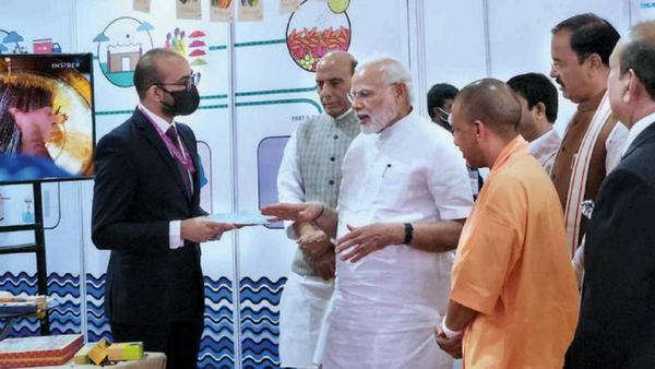 UP: Can fleather be used in making footwear, asks PM Modi