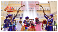 Folk dancers celebrate unlock 1.0, perform at Jaipur’s tourist hotspots 