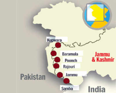 Pak intruders kill five jawans along LoC in J&K