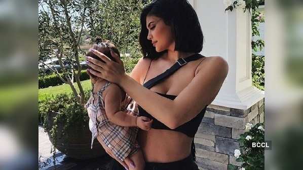 Kylie Jenner shares daughter's picture with a stylish hair-do