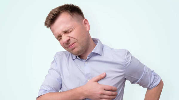 A lump or swelling in the chest
