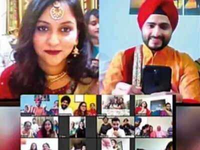 Virtual Wedding: Mumbai boy, Delhi girl tie the knot via video calling