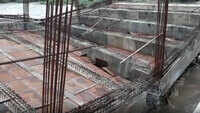 Telangana: Under-construction bridge washed away due to heavy rains 