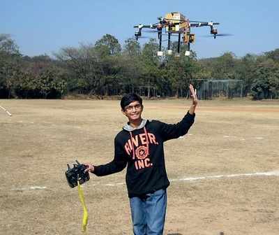 Newspapers at your doorstep, with Bengaluru boy’s drone
