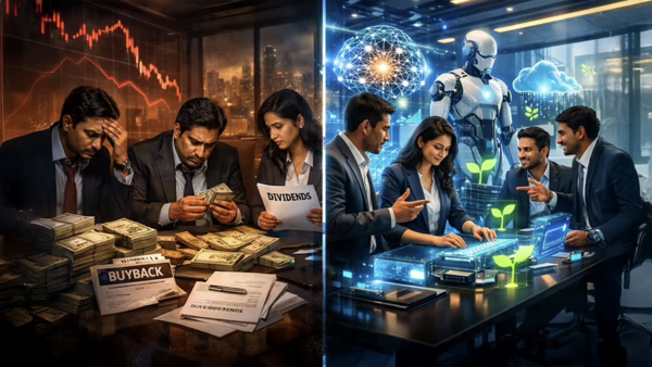 How years of payouts to shareholders are biting IT firms in the AI era