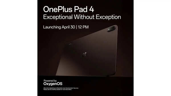 OnePlus Pad 4 to launch in India on April 30: Snapdragon 8 Elite Gen 5, 13,380mAh battery and other features to expect